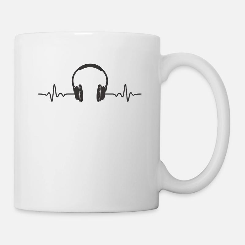Party DJ music dancing birthday gift idea - Mug - white
