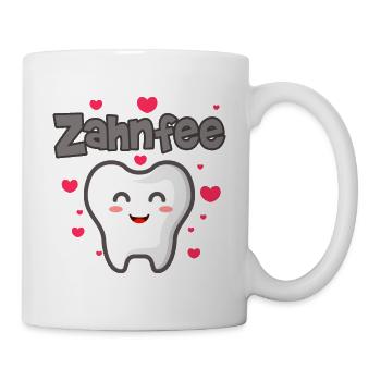 Zahnfee - Tasse - Weiß - Rechts