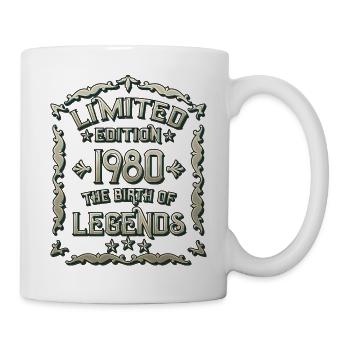Born 1980 Born 1980 Gift - Mug - white - Right
