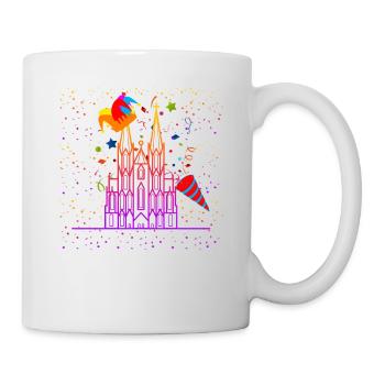 Carnaval de Cologne - Mug blanc - blanc - Droite