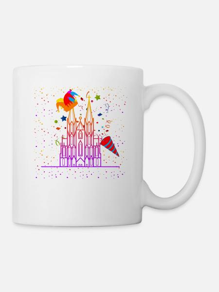 Köln Karneval - Tasse - Weiß