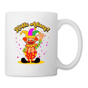 Karneval Köln - Tasse - Weiß - Rechts