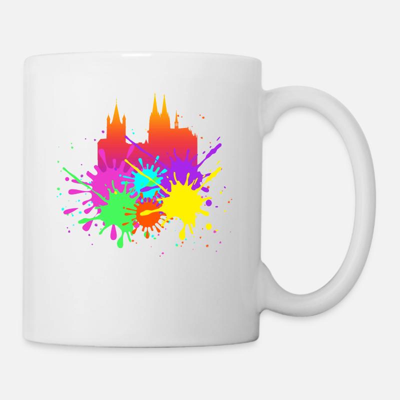 Carnaval de Cologne - Mug blanc - blanc