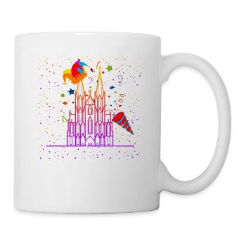 Carnaval de Cologne - Mug blanc - blanc - Droite