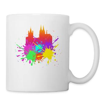 Carnaval de Cologne - Mug blanc - blanc - Droite