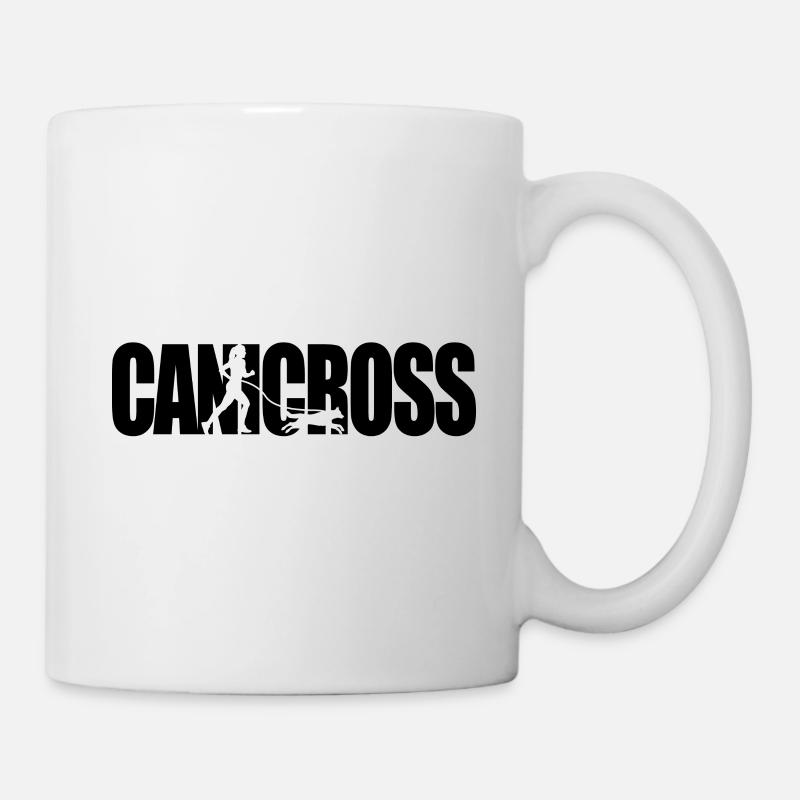 Canicross - Mug blanc - blanc