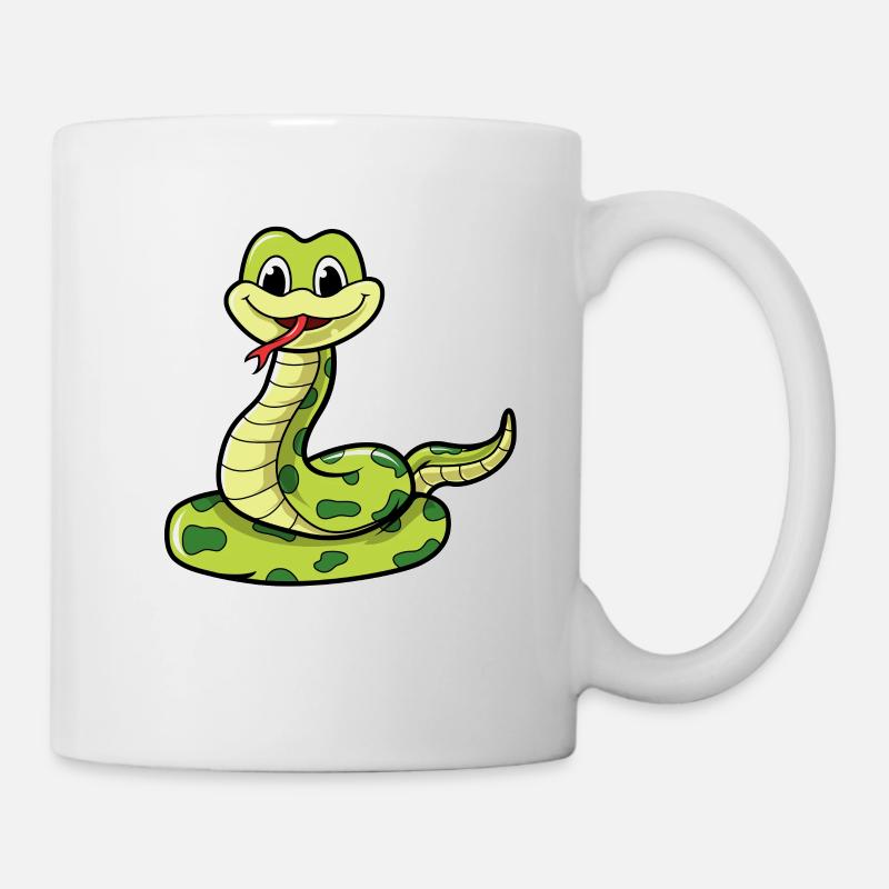 Süße Schlange - Tasse - Weiß