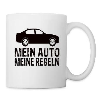 Tuning Sprüche - Tasse - Weiß - Rechts