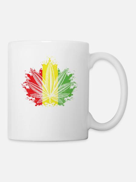 Cannabis Rauchen - Tasse - Weiß