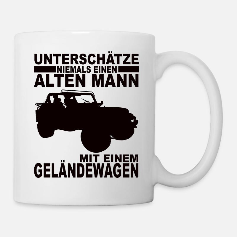 Geländewagen - Tasse - Weiß