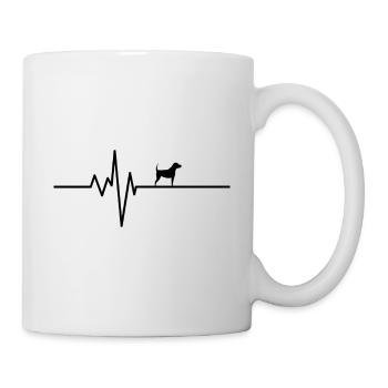 Heartbeat Dog Heartbeat Dog - Mug - white - Right
