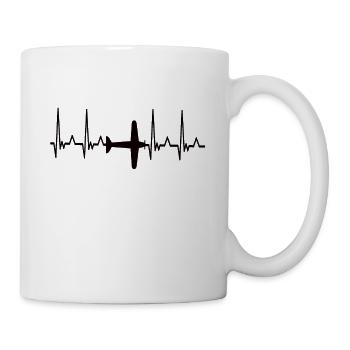 pilote - Mug blanc - blanc - Droite