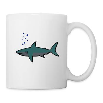 Shark, shark, - Mug - white - Right