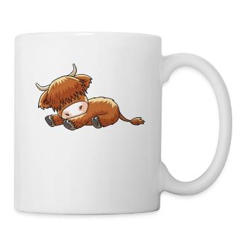 Pyjama bovin Highland Scottish Highland - Mug blanc - blanc - Droite