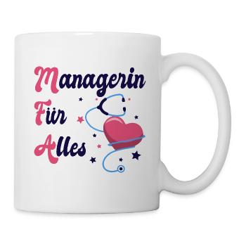 Arzthelferin - Tasse - Weiß - Rechts