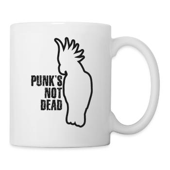 Punk Cockatoo Funny - Mug blanc - blanc - Droite