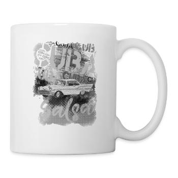 Salsa Cuba Salsa dance -Tanz Geschenk Shirt - Tasse - Weiß - Rechts
