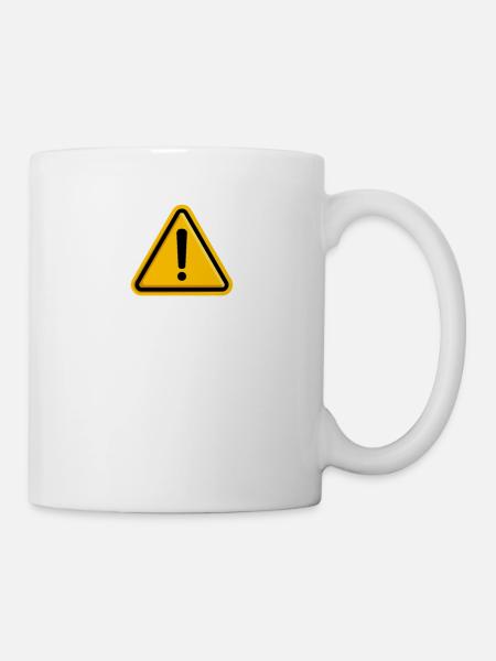 Hausaufgaben gefährden meine Gesundheit - Tasse - Weiß