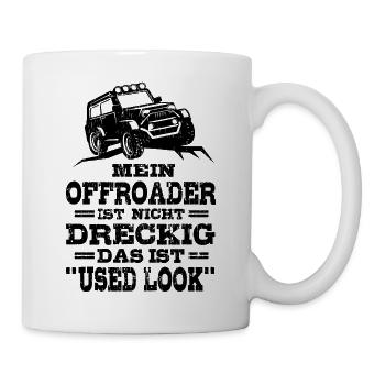 Geländewagen - Tasse - Weiß - Rechts