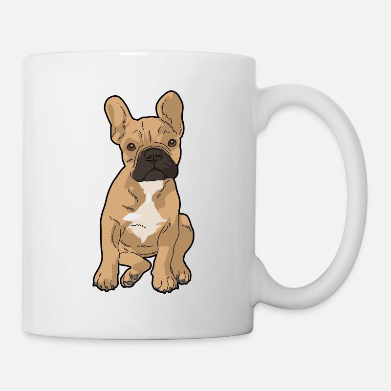 Bouledogue français - Mug blanc - blanc