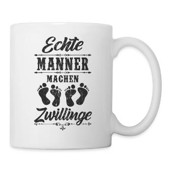 Zwillinge - Tasse - Weiß - Rechts