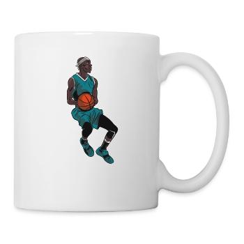 Basketball player basketball - Mug - white - Right