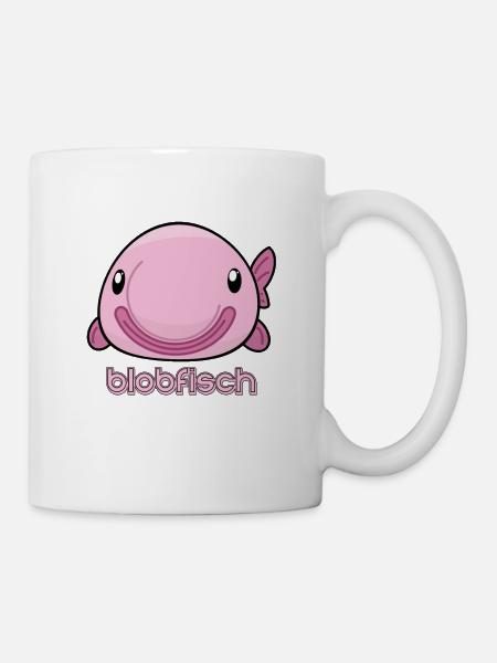 Süßer Blobfisch - Tasse - Weiß