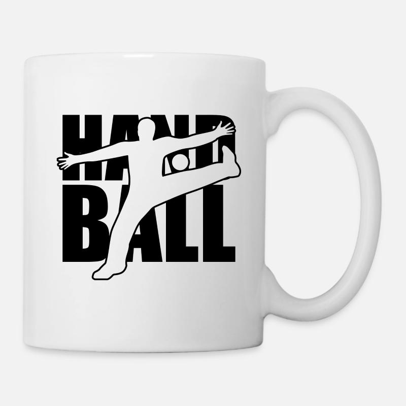 Gardien de but de handball - Mug blanc - blanc