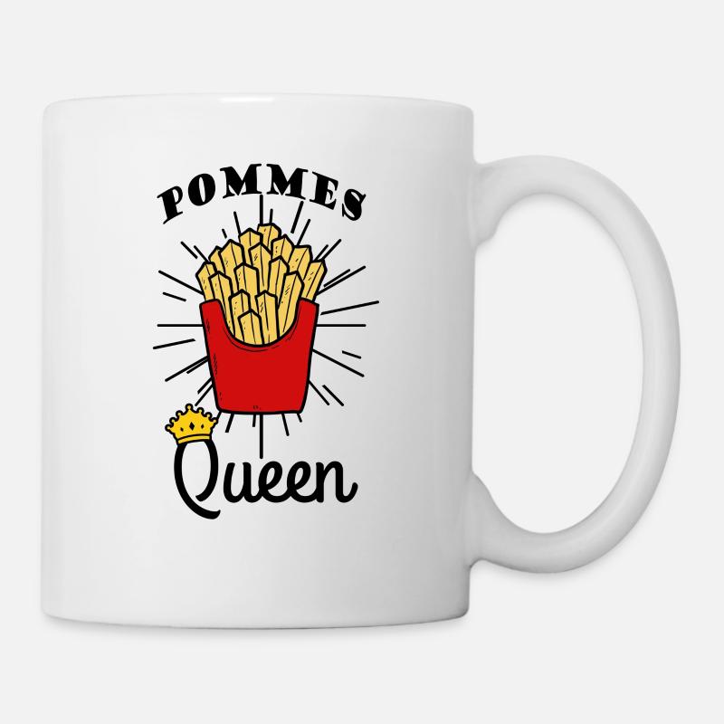 French fries - Mug - white