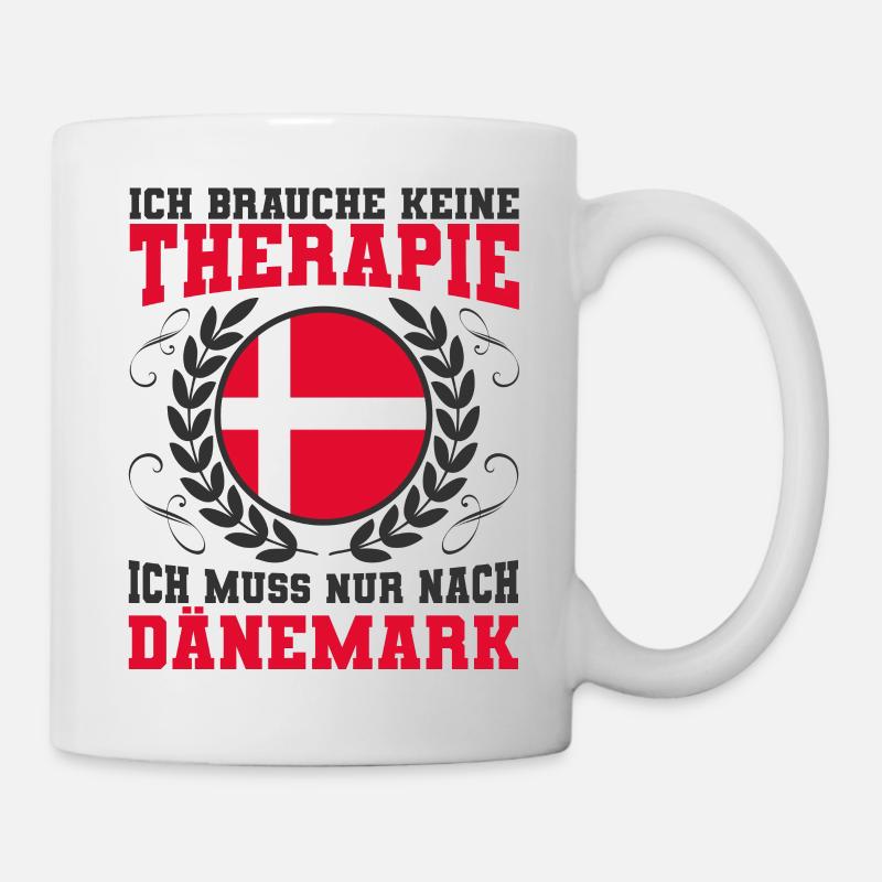 Dänemark - Tasse - Weiß