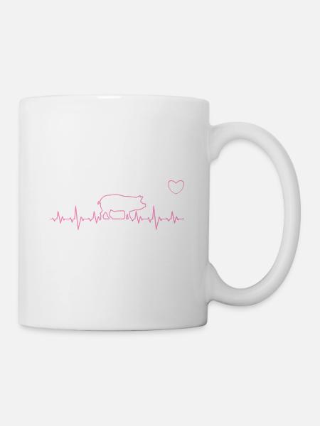 Cochon - Mug blanc - blanc