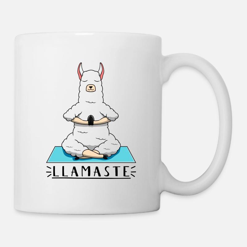 Lama Lama - Mug blanc - blanc