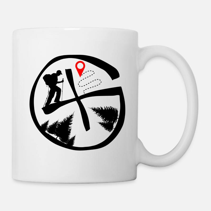 Geocaching - Tasse - Weiß