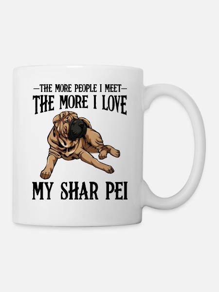 Shar Pei - Mug blanc - blanc