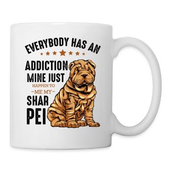 Shar Pei - Tasse - Weiß - Rechts
