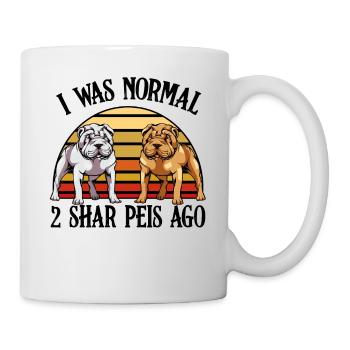 Shar Pei - Tasse - Weiß - Rechts