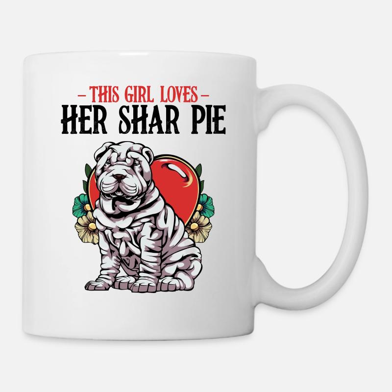 Shar Pei - Tasse - Weiß