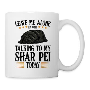 Shar Pei - Tasse - Weiß - Rechts