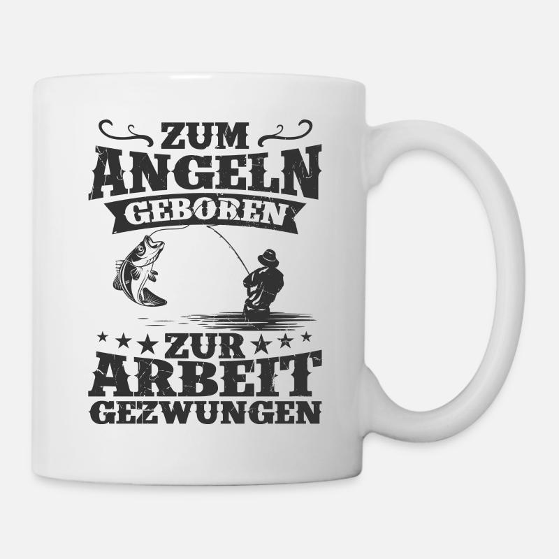 Angler - Tasse - Weiß