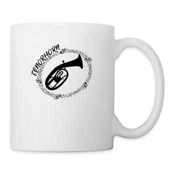 Tenorhorn - Tasse - Weiß - Rechts