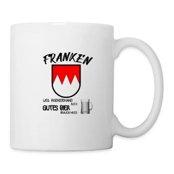 Franken Gutes Bier - Tasse - Weiß - Rechts