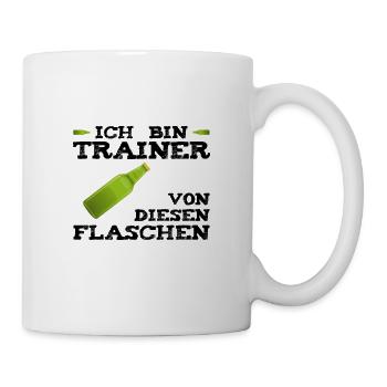 Trainer Von Diesen Flaschen - Tasse - Weiß - Rechts
