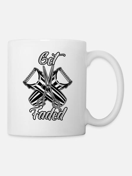Barbier Friseur Geschenkidee - Tasse - Weiß