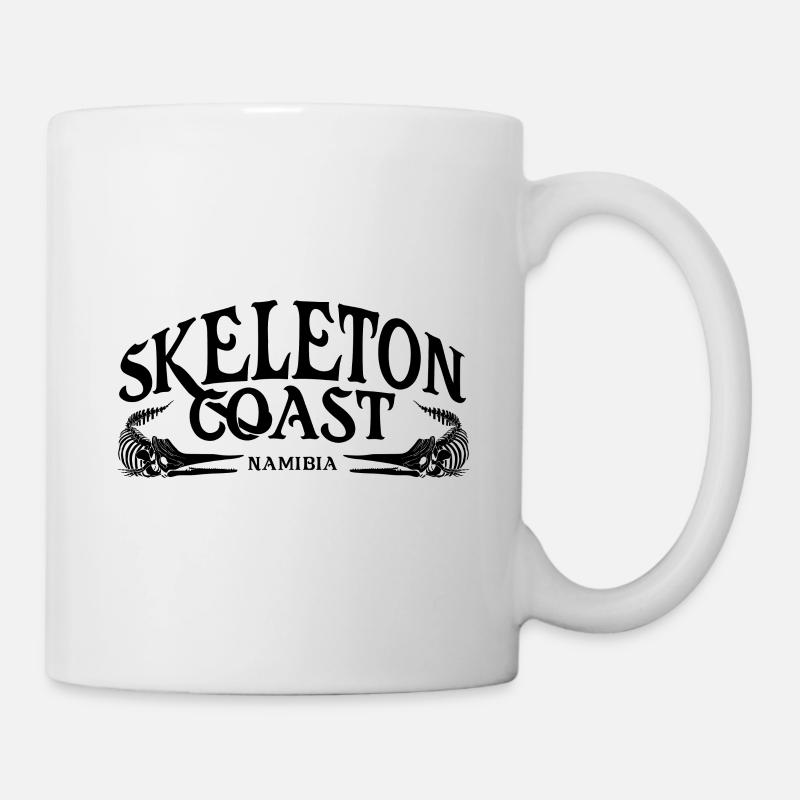 Skeleton Coast, Namibia - Tasse - Weiß