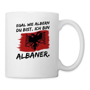 Albanien - Tasse - Weiß - Rechts