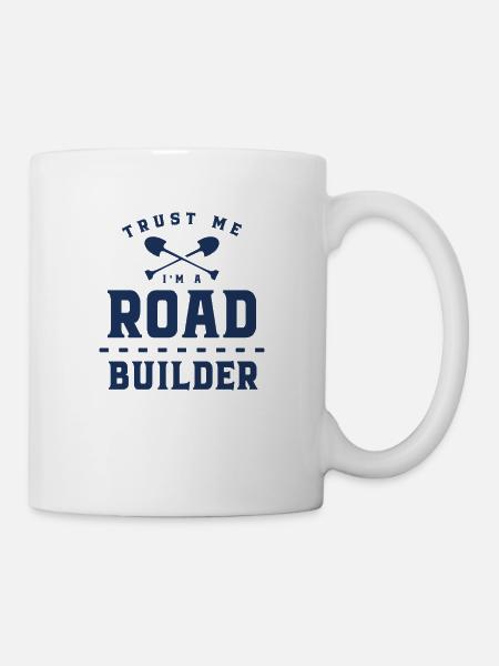 Straßenbauen Straßenbauer - Tasse - Weiß
