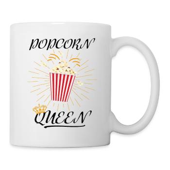 Popcorn costume popcorn queen cinema carnival tv - Mug - white - Right