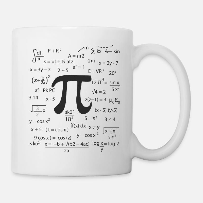 Numéro Pi - Mug blanc - blanc
