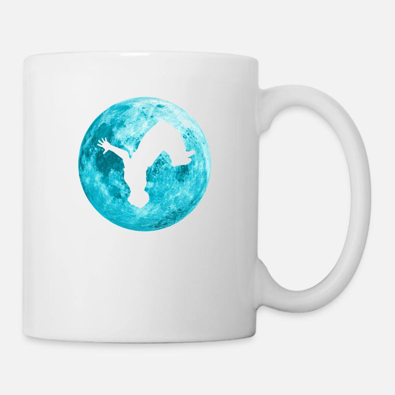 Parkour Freerunning Backflip Freestyle Acrobatics - Mug blanc - blanc