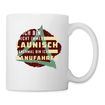 Dreieck Aus Flüssen - Paddeln - Tasse - Weiß - Rechts
